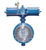 气液连动双偏心蝶阀