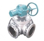 电动四通密封球阀