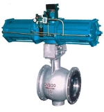 气动偏心半球阀